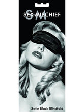 Sex & Mischief Satin Blindfold - - Collars And Cuffs